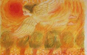 夕日の中の天使 - 伊藤無垢