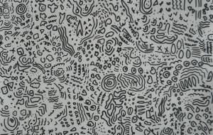 ペン画 - まかろんちゃん