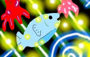 夜の水族館 - ゆっこ