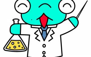 理科教師ネコ - はっぱふみふみ