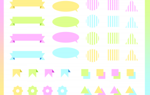 シンプルパーツ素材 - ビーバー