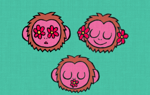 見ざる言わざる聞かざる - 黒越瑠香