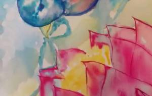 「蒼い春と優しい花」 - サオリ