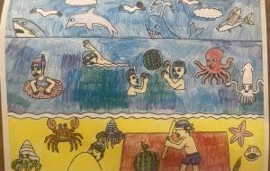 8月 - 白と黒を和える