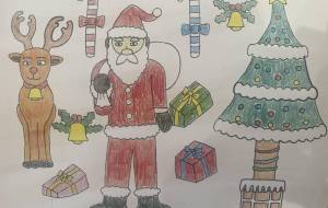 12月 - 白と黒を和える