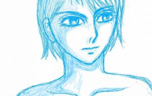 男子高校生2モノクロ - YUCARI