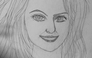 白人女性モノクロ - YUCARI