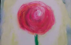 「戦争の中の花」 - サオリ