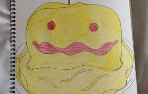 メガ盛りオムライス - まる