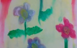 「霞がかった優しい野原の記憶」 - サオリ