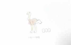 可愛いダチョウ - 柳田城治