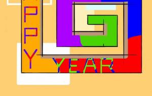 カクカクヘビ - 【イベント】2025年巳年年賀状NSQ×障がい者アート協会デザインコンテスト