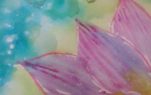 「優しい蓮の池の世界」 - サオリ