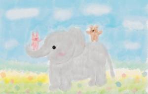 ゾウさんとお友達 - Junna