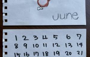 2025 カレンダー - 名もなき米3号