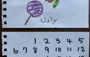 2025 カレンダー - 名もなき米3号