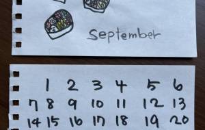 2025 カレンダー - 名もなき米3号