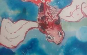 「人面魚、テレビ局」 - サオリ