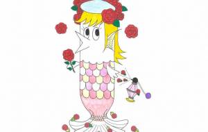 ローズアマビエ - いちごちゃん