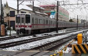東上線と雪景色 - KK
