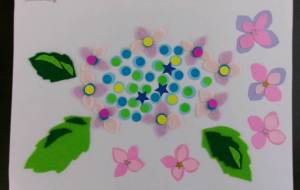 これから紫陽花 - 明紅葉