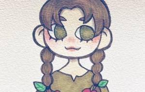 さくらんぼの髪飾りの子 - 黒越瑠香