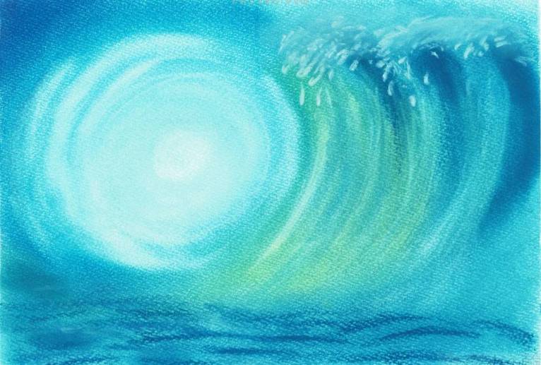 波しぶきの背景にいかがですか？ - naomi 