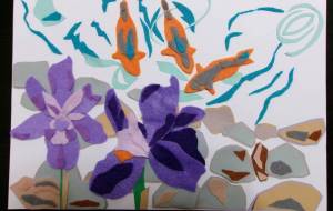 あやめ鯉池 - 明紅葉