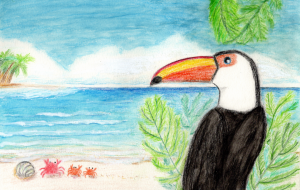 南の島の穏やかな時 - 柴田 和子