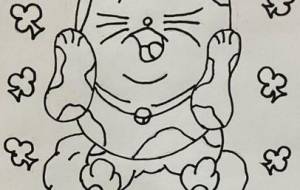 にゃお太郎博士 学問の神様 - BABさんBABY