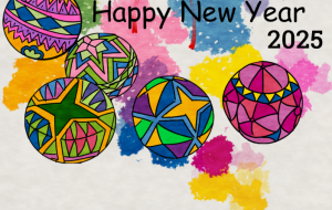 毬 - 【イベント】2025年巳年年賀状NSQ×障がい者アート協会デザインコンテスト