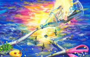 不思議な世界 - 工房はんど Yuki