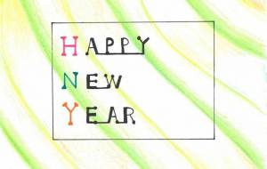 古田桃香年賀状2 - 【イベント】2025年巳年年賀状NSQ×障がい者アート協会デザインコンテスト