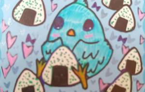 青い鳥おにぎり - ぺりどっとらいと