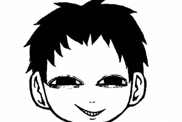 笑う子ども - 黒越瑠香 