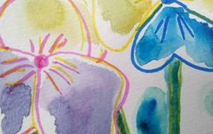 「優しく笑う平和のはな」 - サオリ