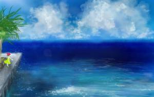 真夏の海 - wasabi