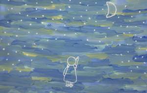 夜空 - まかろんちゃん