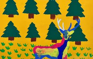 鹿パート2 - いしだちょこ