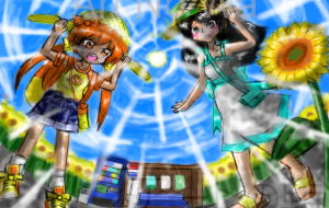 夏 - チリイラスト