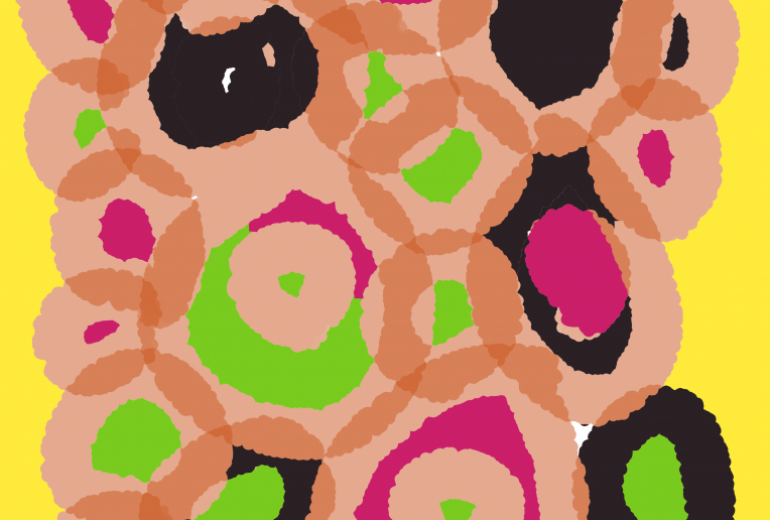 メディバン練習中無心の絵