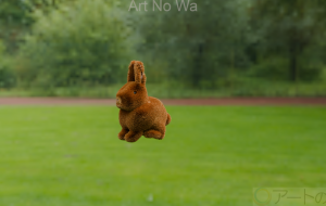 公園にいる兎 - 悠里