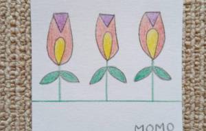 歌う花 - 絵円モモ(えまるもも)