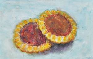 いちごのジャムクッキー - まかろんちゃん