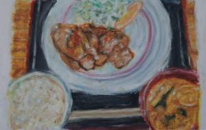 しょうが焼き定食 - まかろんちゃん