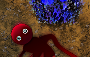 赫い人と蒼い人 - Qoo717