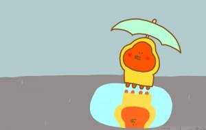 たこさんと水たまり - わきっちょ