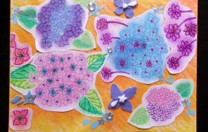 夏日に彩走る花 - 明紅葉