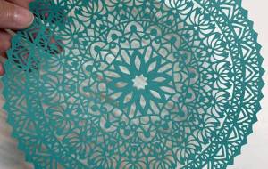 曼荼羅切り絵 - MOMO