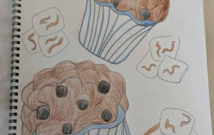 もふもふカップケーキ - まる